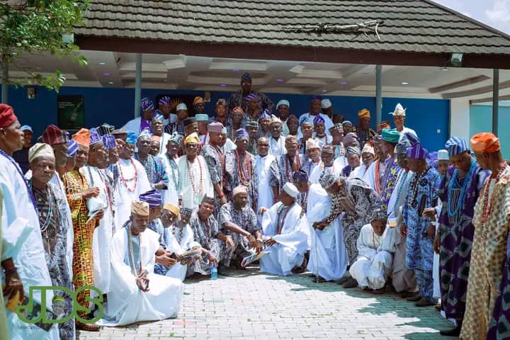 Baale in traditional attire